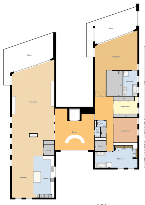 color coded floorplan example in carousel 03
